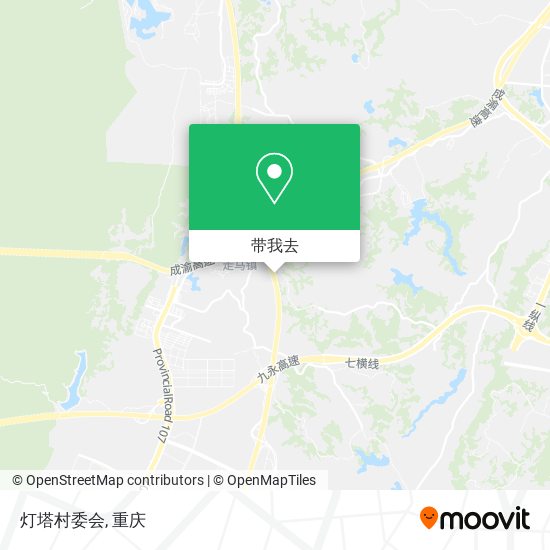 灯塔村委会地图
