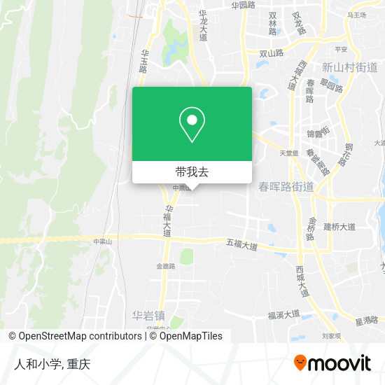 人和小学地图