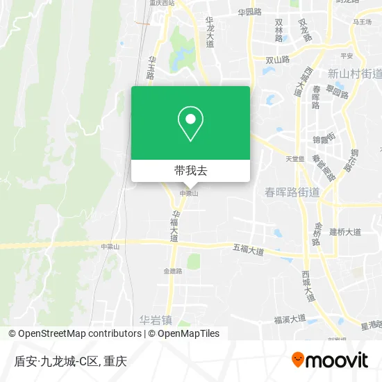 盾安·九龙城-C区地图
