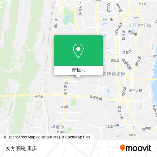 友方医院地图