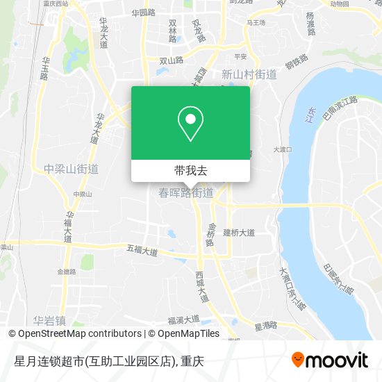 星月连锁超市(互助工业园区店)地图