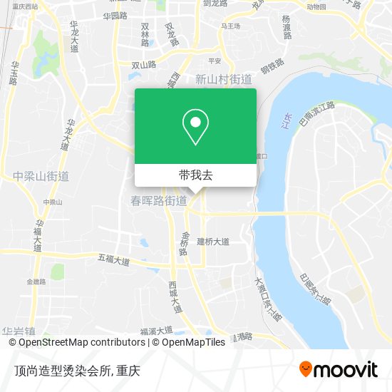 顶尚造型烫染会所地图