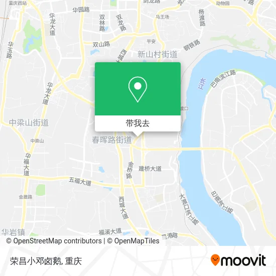 荣昌小邓卤鹅地图