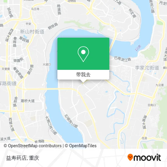 益寿药店地图