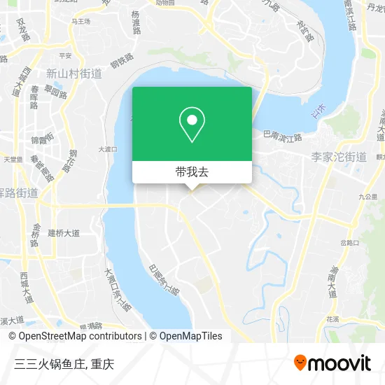 三三火锅鱼庄地图