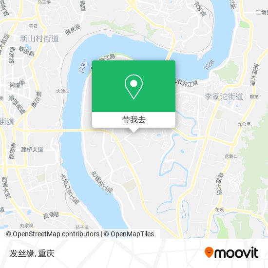 发丝缘地图