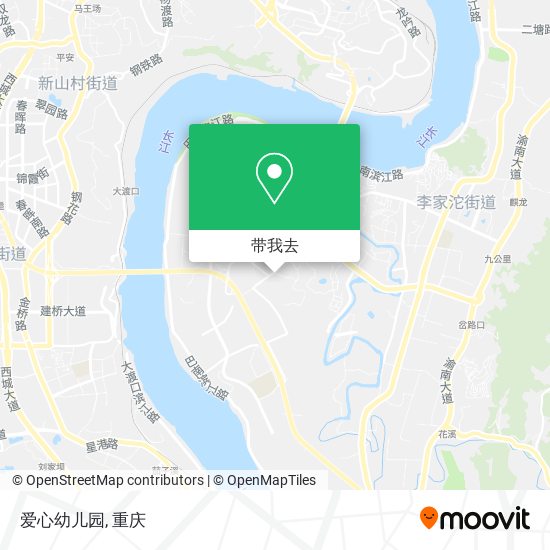 爱心幼儿园地图
