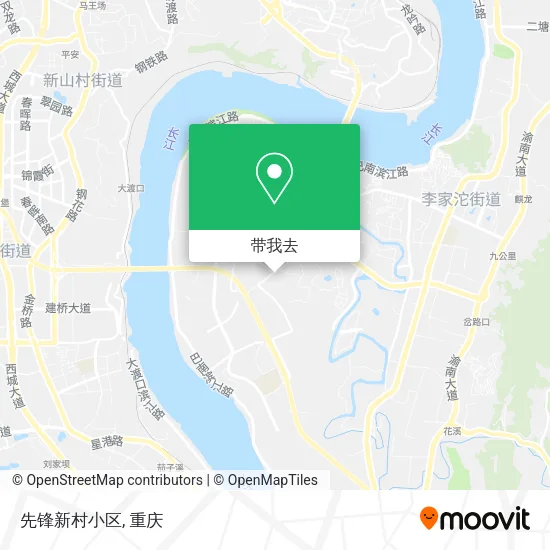 先锋新村小区地图