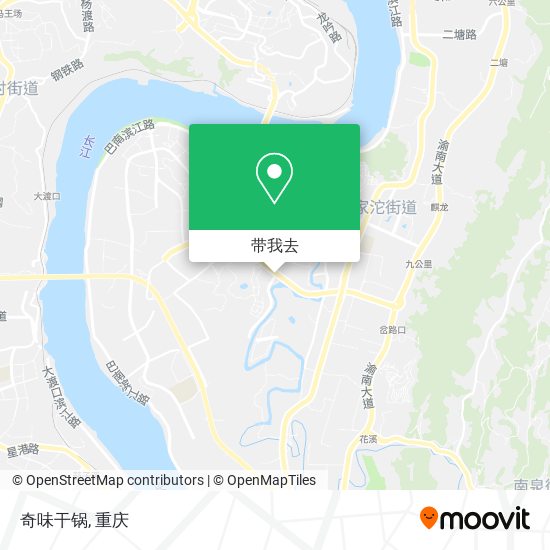 奇味干锅地图
