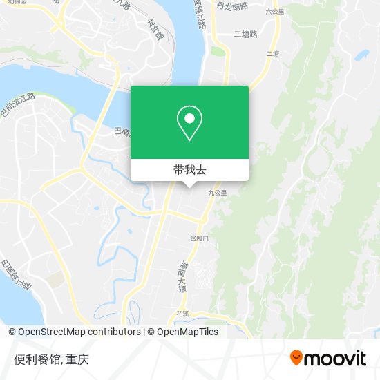 便利餐馆地图