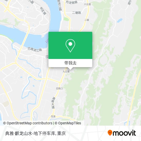典雅·麒龙山水-地下停车库地图