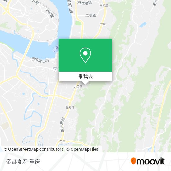 帝都食府地图