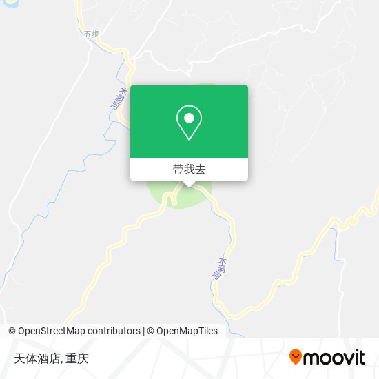 天体酒店地图