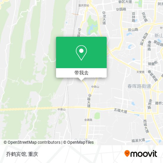 乔鹤宾馆地图