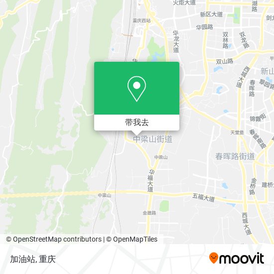加油站地图