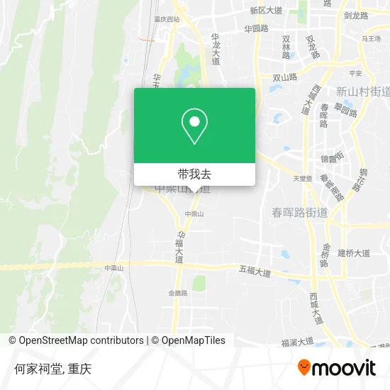 何家祠堂地图