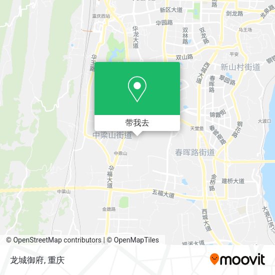 龙城御府地图