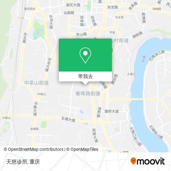 天慈诊所地图