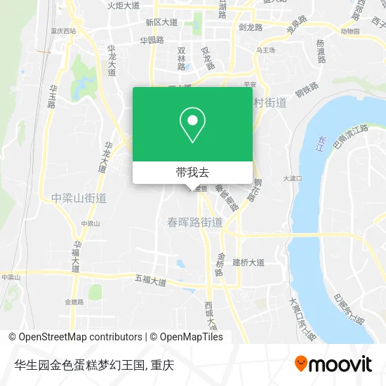 华生园金色蛋糕梦幻王国地图