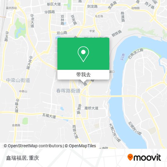鑫瑞福居地图