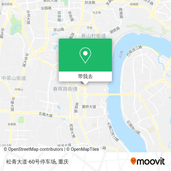 松青大道-60号停车场地图