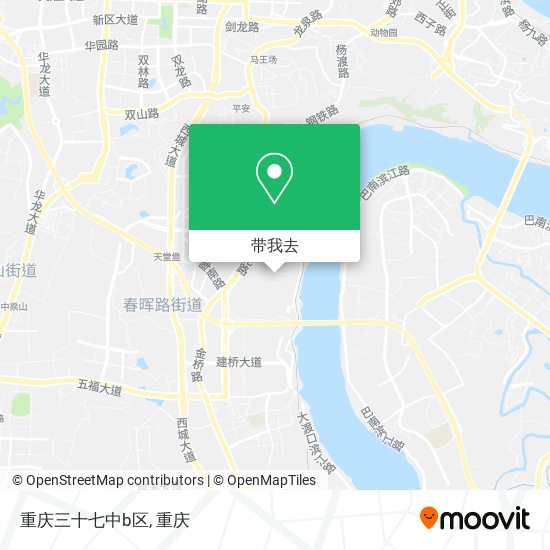 重庆三十七中b区地图