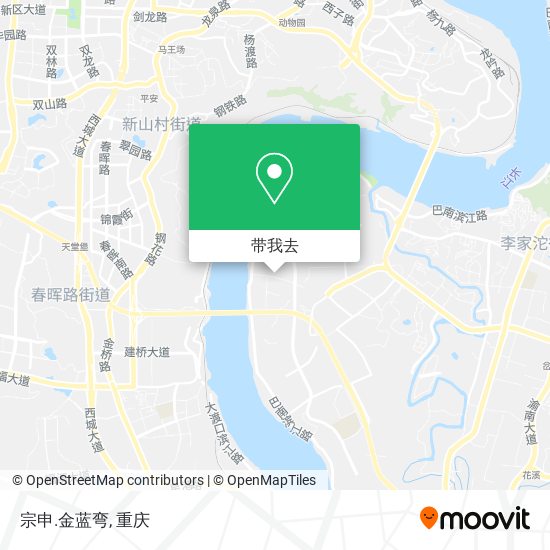 宗申.金蓝弯地图