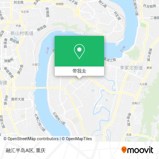 融汇半岛A区地图