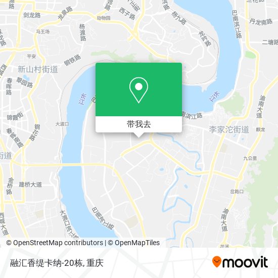 融汇香缇卡纳-20栋地图