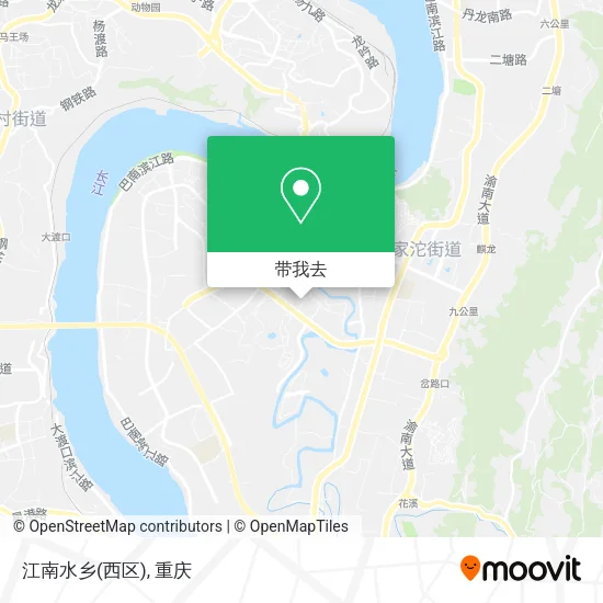 江南水乡(西区)地图
