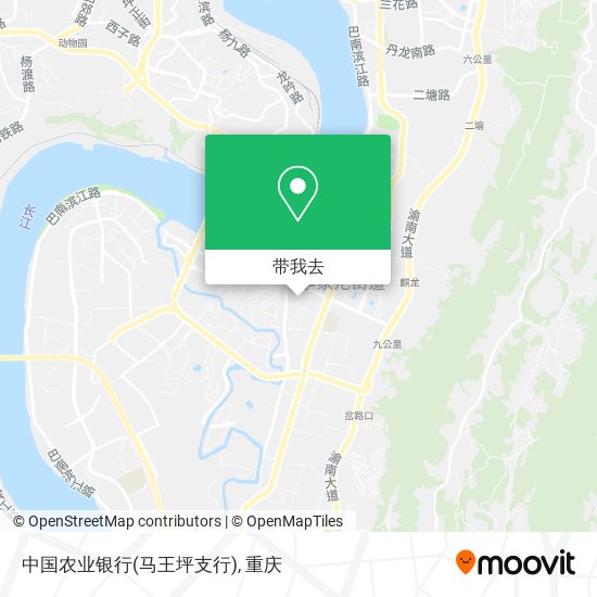 中国农业银行(马王坪支行)地图