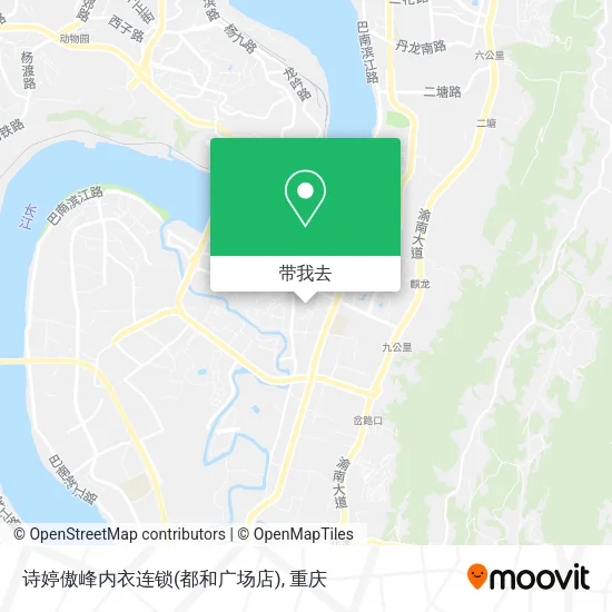 诗婷傲峰内衣连锁(都和广场店)地图