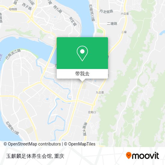 玉麒麟足体养生会馆地图