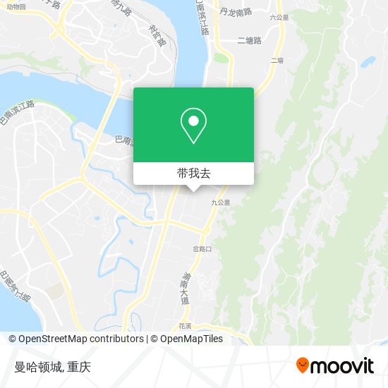 曼哈顿城地图