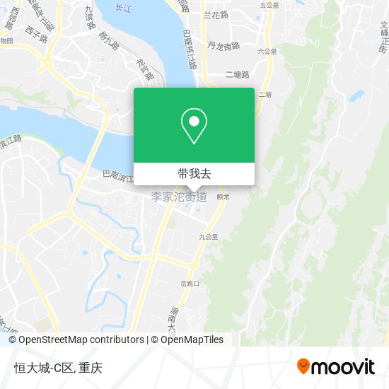 恒大城-C区地图