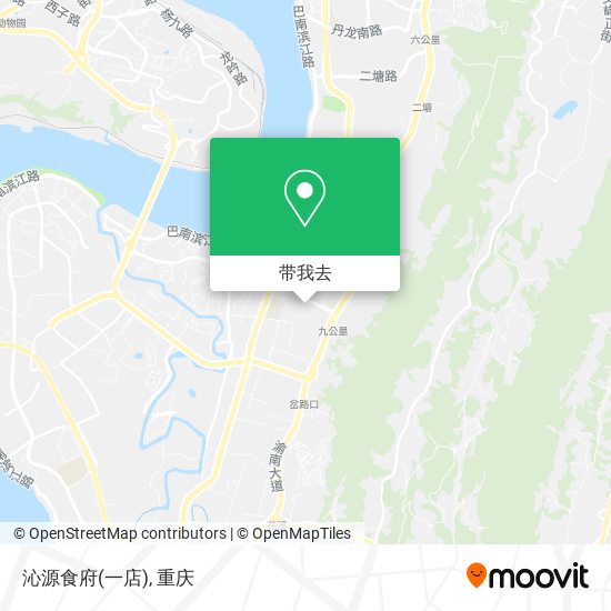 沁源食府(一店)地图