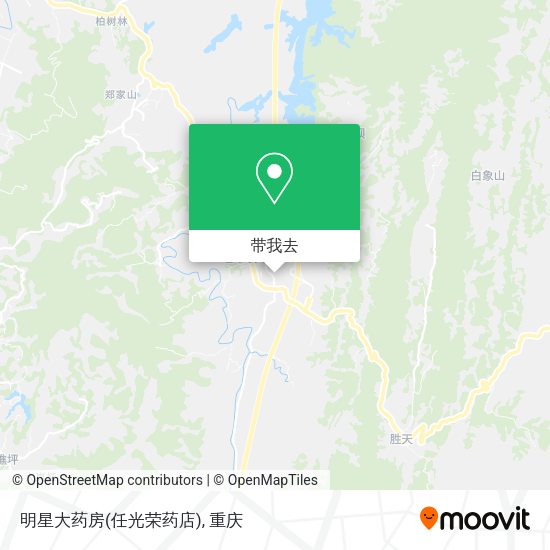 明星大药房(任光荣药店)地图