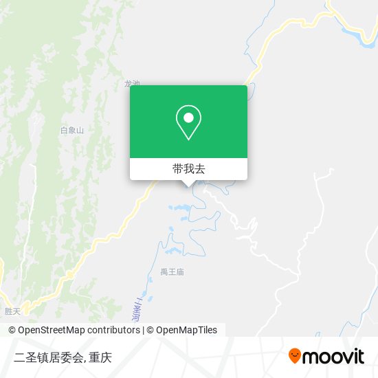 二圣镇居委会地图