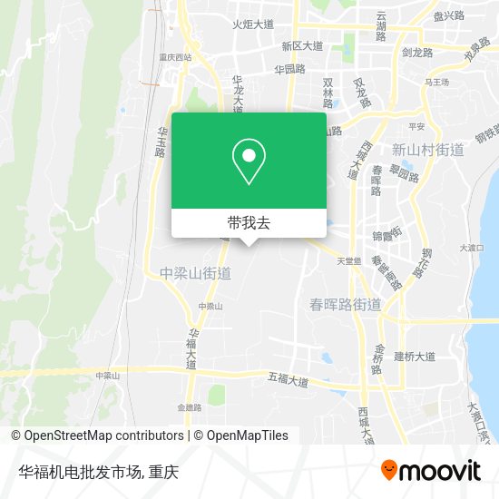 华福机电批发市场地图
