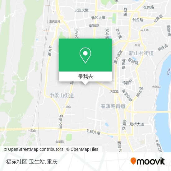 福苑社区-卫生站地图