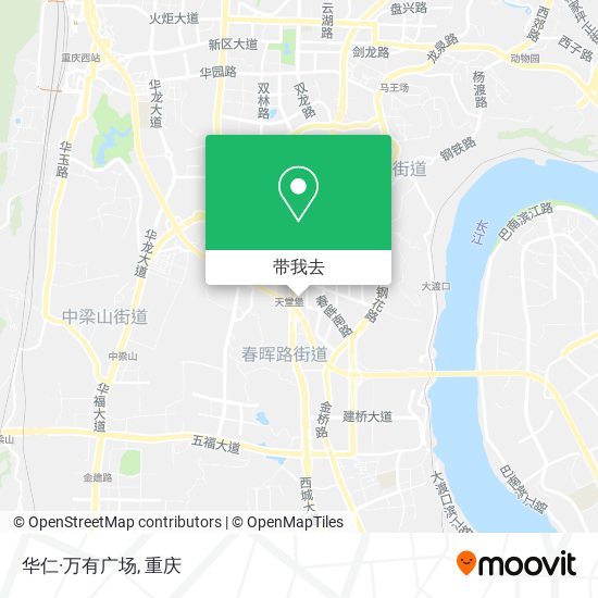 华仁·万有广场地图