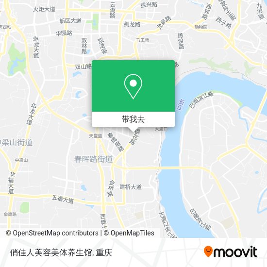俏佳人美容美体养生馆地图