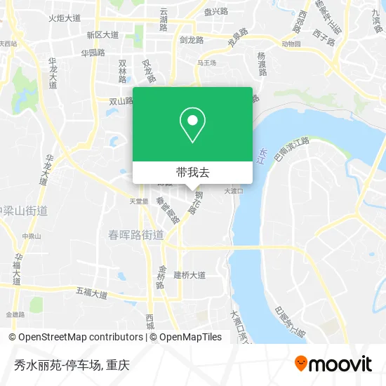 秀水丽苑-停车场地图