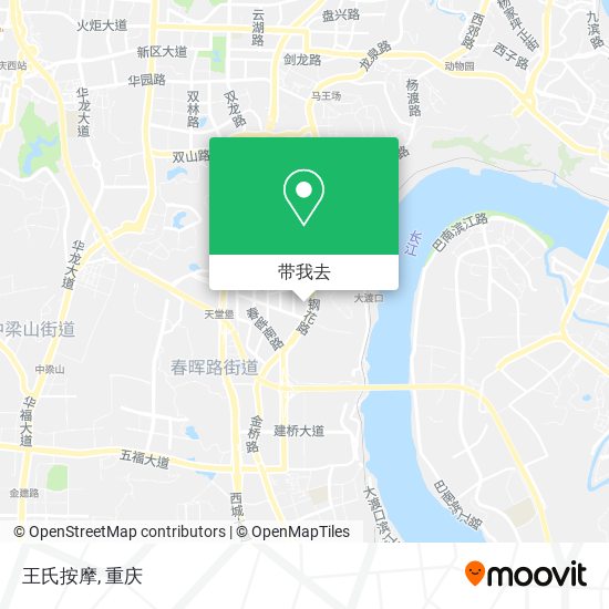 王氏按摩地图