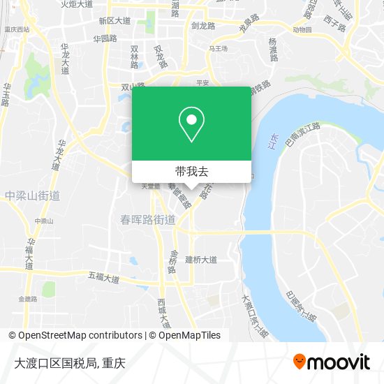 大渡口区国税局地图