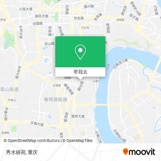 秀水丽苑地图