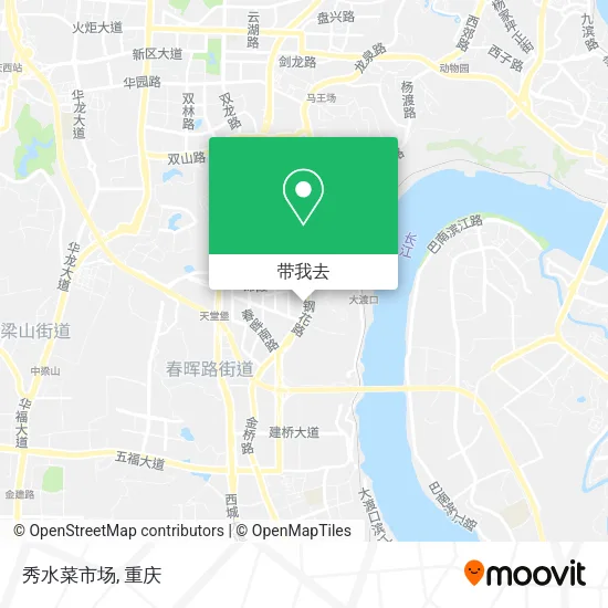 秀水菜市场地图