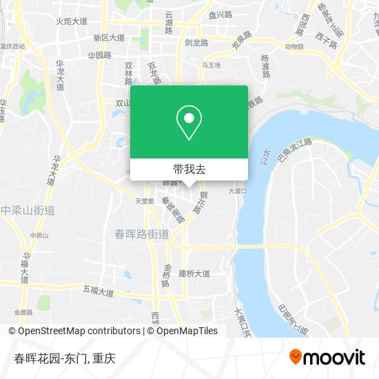 春晖花园-东门地图