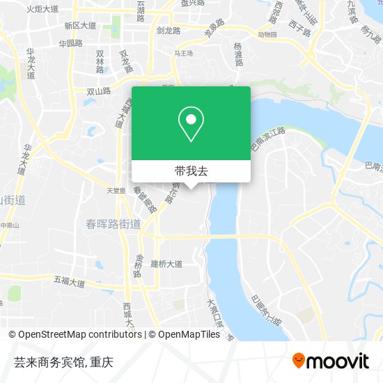 芸来商务宾馆地图