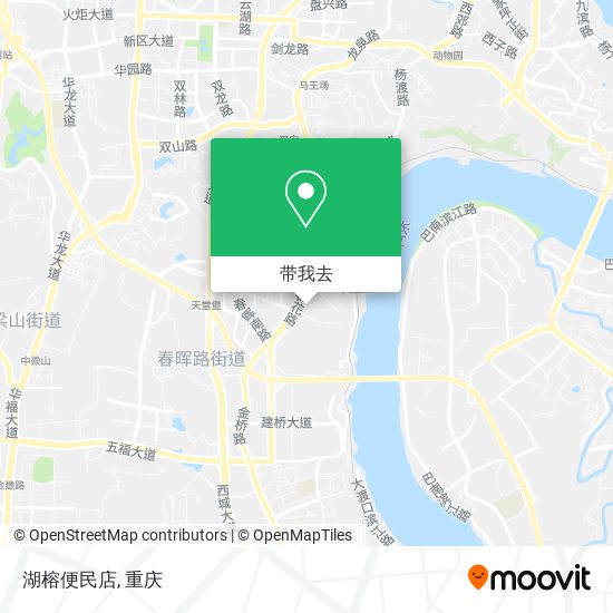 湖榕便民店地图